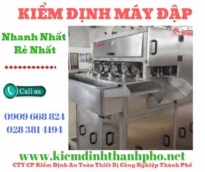 Hình ảnh kiểm định máy đập