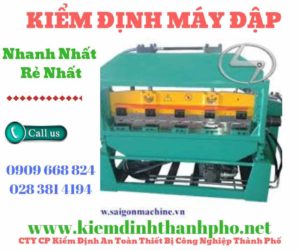 Hình ảnh kiểm định máy đập