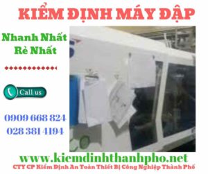 Hình ảnh kiểm định máy đập