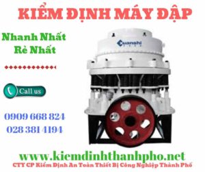 Hình ảnh kiểm định máy đậpHình ảnh kiểm định máy đập