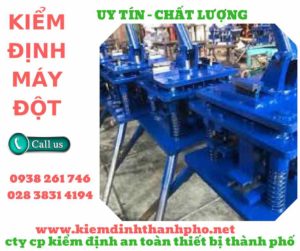 hình ảnh kiểm định máy đột