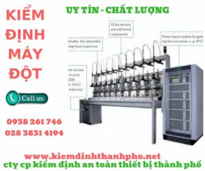 hình ảnh kiểm định máy đột