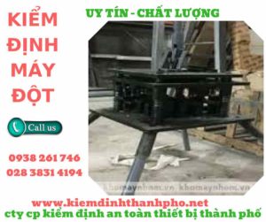 hình ảnh kiểm định máy đột