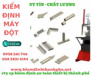 hình ảnh kiểm định máy đột