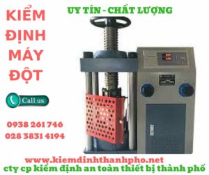 hình ảnh kiểm định máy đột