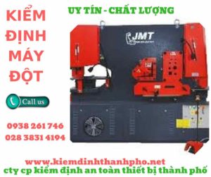 hình ảnh kiểm định máy đột