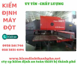 hình ảnh kiểm định máy đột