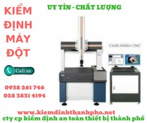 hình ảnh kiểm định máy đột