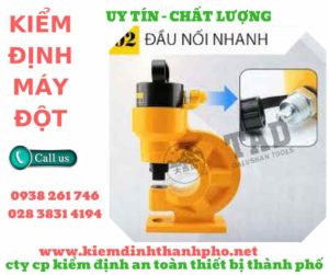 hình ảnh kiểm định máy độthình ảnh kiểm định máy đột