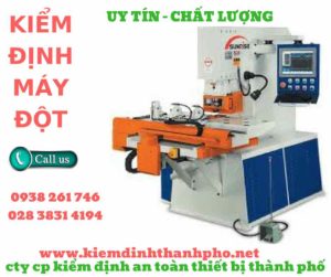 hình ảnh kiểm định máy đột