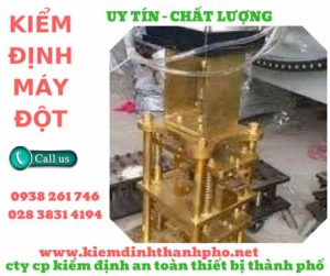 hình ảnh kiểm định máy đột