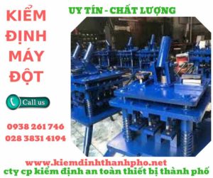 hình ảnh kiểm định máy đột