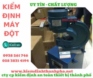 hình ảnh kiểm định máy đột