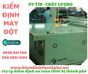 hình ảnh kiểm định máy đột