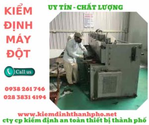 hình ảnh kiểm định máy đột