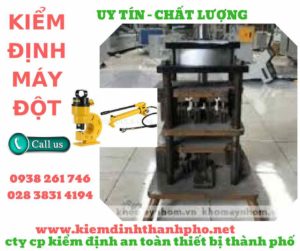 hình ảnh kiểm định máy đột