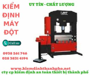 hình ảnh kiểm định máy đột