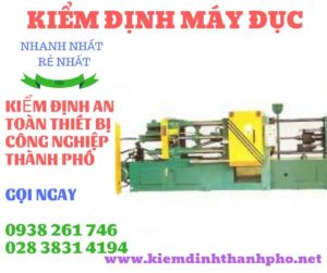 Hình ảnh kiểm định máy đục