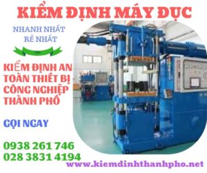 Hình ảnh kiểm định máy đục