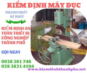 Hình ảnh kiểm định máy đục