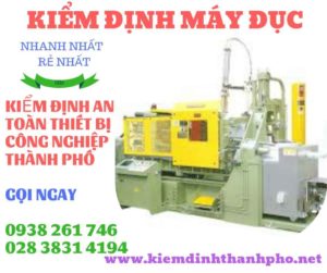 Hình ảnh kiểm định máy đục