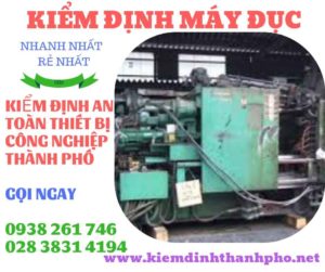 Hình ảnh kiểm định máy đục