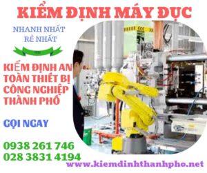 Hình ảnh kiểm định máy đục