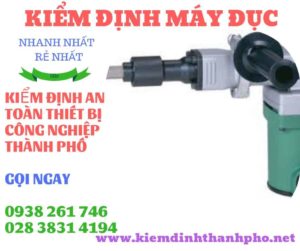 Hình ảnh kiểm định máy đục