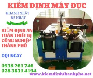 Hình ảnh kiểm định máy đục