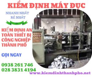 Hình ảnh kiểm định máy đục