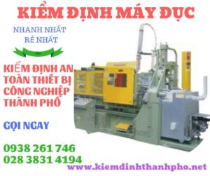 Hình ảnh kiểm định máy đục