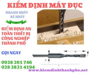 Hình ảnh kiểm định máy đục