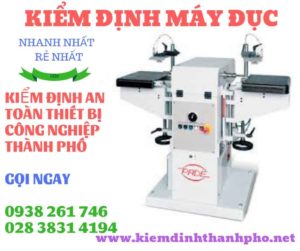 Hình ảnh kiểm định máy đục