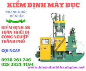 Hình ảnh kiểm định máy đục