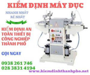 Hình ảnh kiểm định máy đục