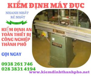 Hình ảnh kiểm định máy đục