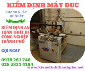 Hình ảnh kiểm định máy đục