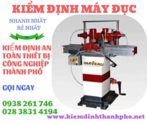 Hình ảnh kiểm định máy đục