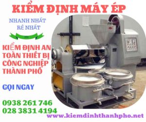 Hình ảnh kiểm định máy ép