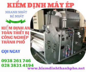 Hình ảnh kiểm định máy ép