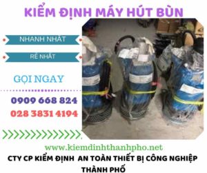 Hình ảnh kiểm định máy hút bùn