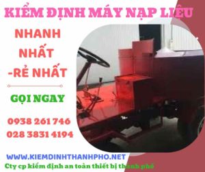 Hình ảnh kiểm định máy nạp liệu