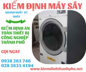 Hình ảnh kiểm định máy sấy