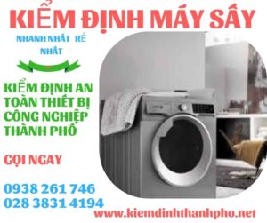 Hình ảnh kiểm định máy sấy