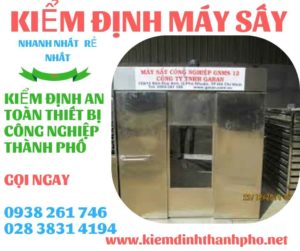 Hình ảnh kiểm định máy sấy