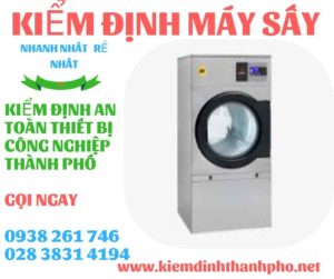 Hình ảnh kiểm định máy sấy