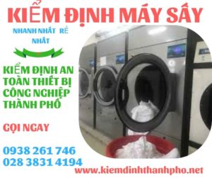 Hình ảnh kiểm định máy sấy