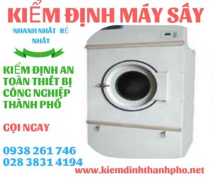 Hình ảnh kiểm định máy sấy