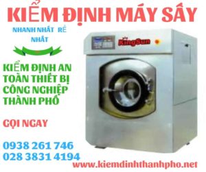 Hình ảnh kiểm định máy sấy