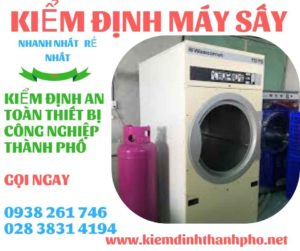 Hình ảnh kiểm định máy sấy